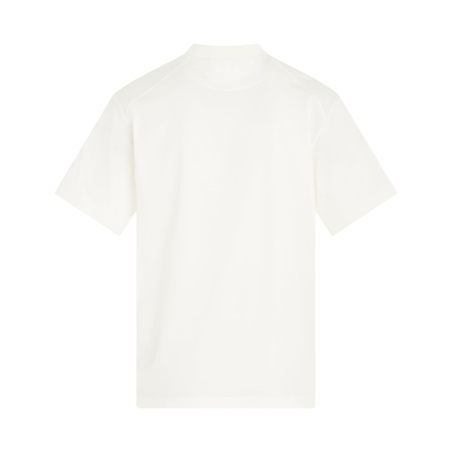 Flower Graphic T-Shirt in Off White