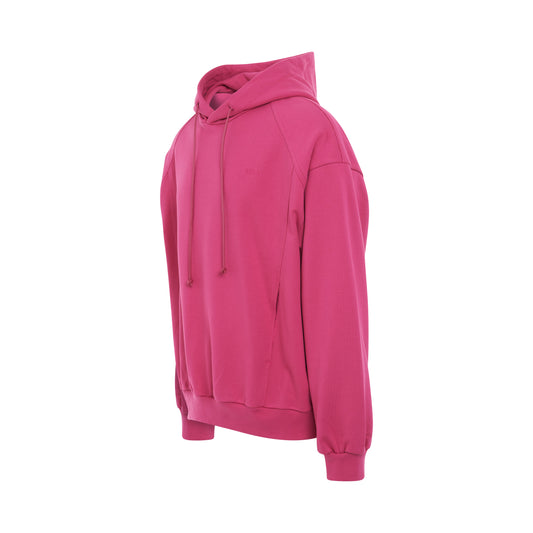 Triple Stitch Hoodie in Pink