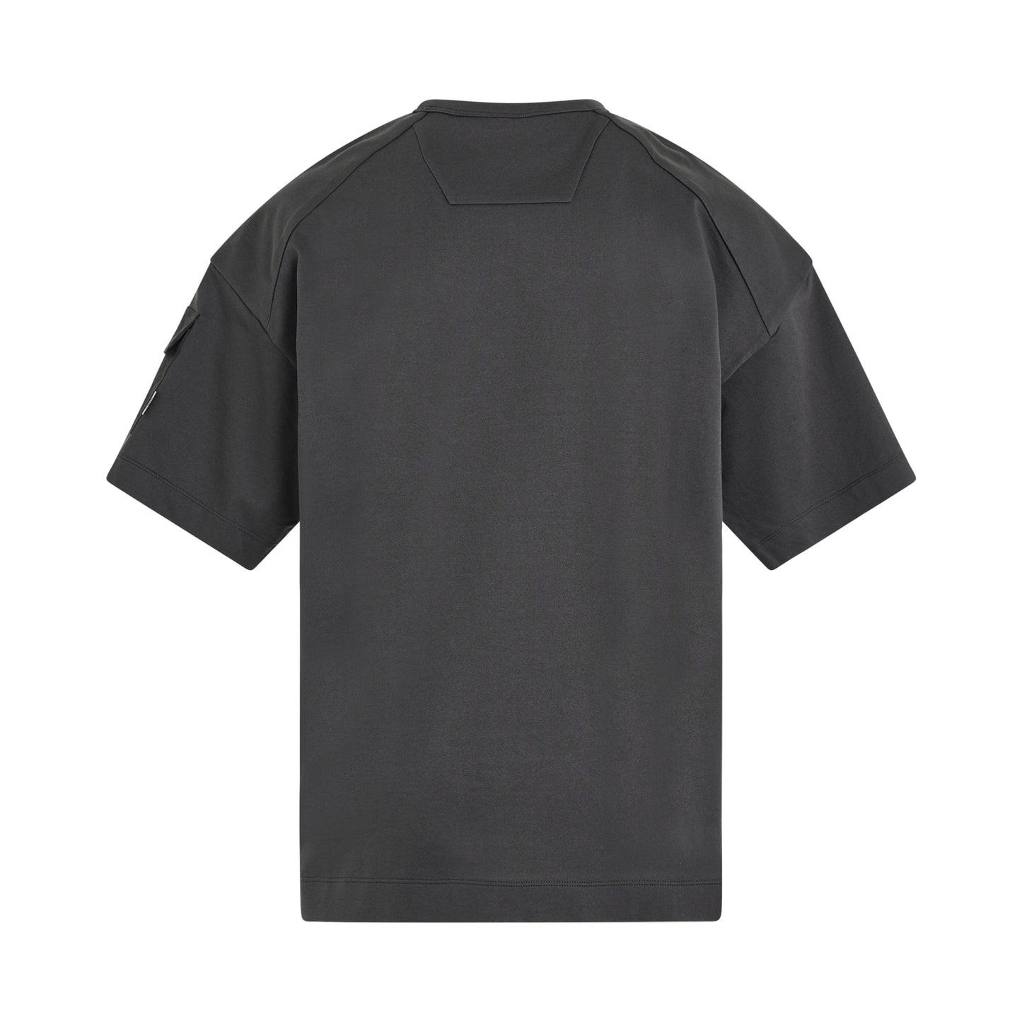 Sleeve Pocket T-Shirt in Grey