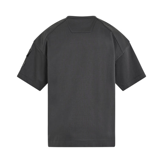 Sleeve Pocket T-Shirt in Grey