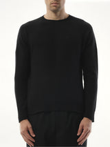Cashmere Seamless Sweater in Black