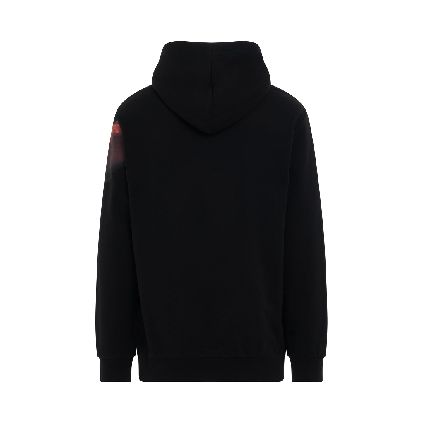 Statue Printed Hoodie in Black/Red/Light Beige