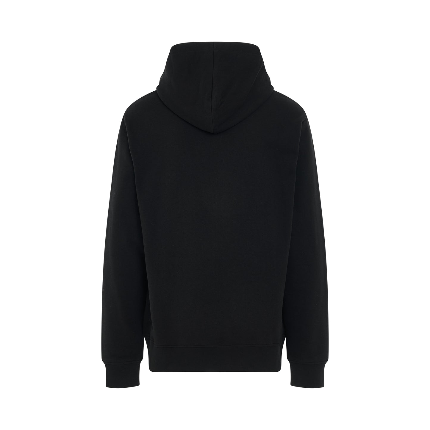 Pierre Balmain Label Hoodie in Black