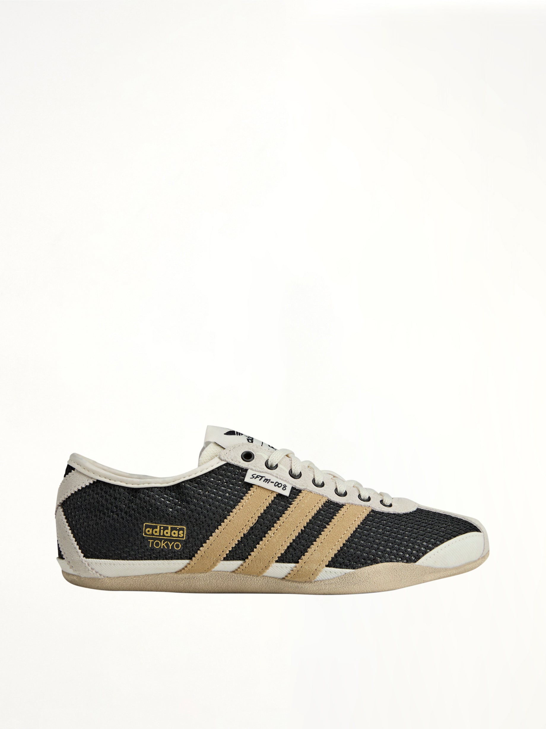 Adidas x SFTM Tokyo Sneaker in Core Black/Beige