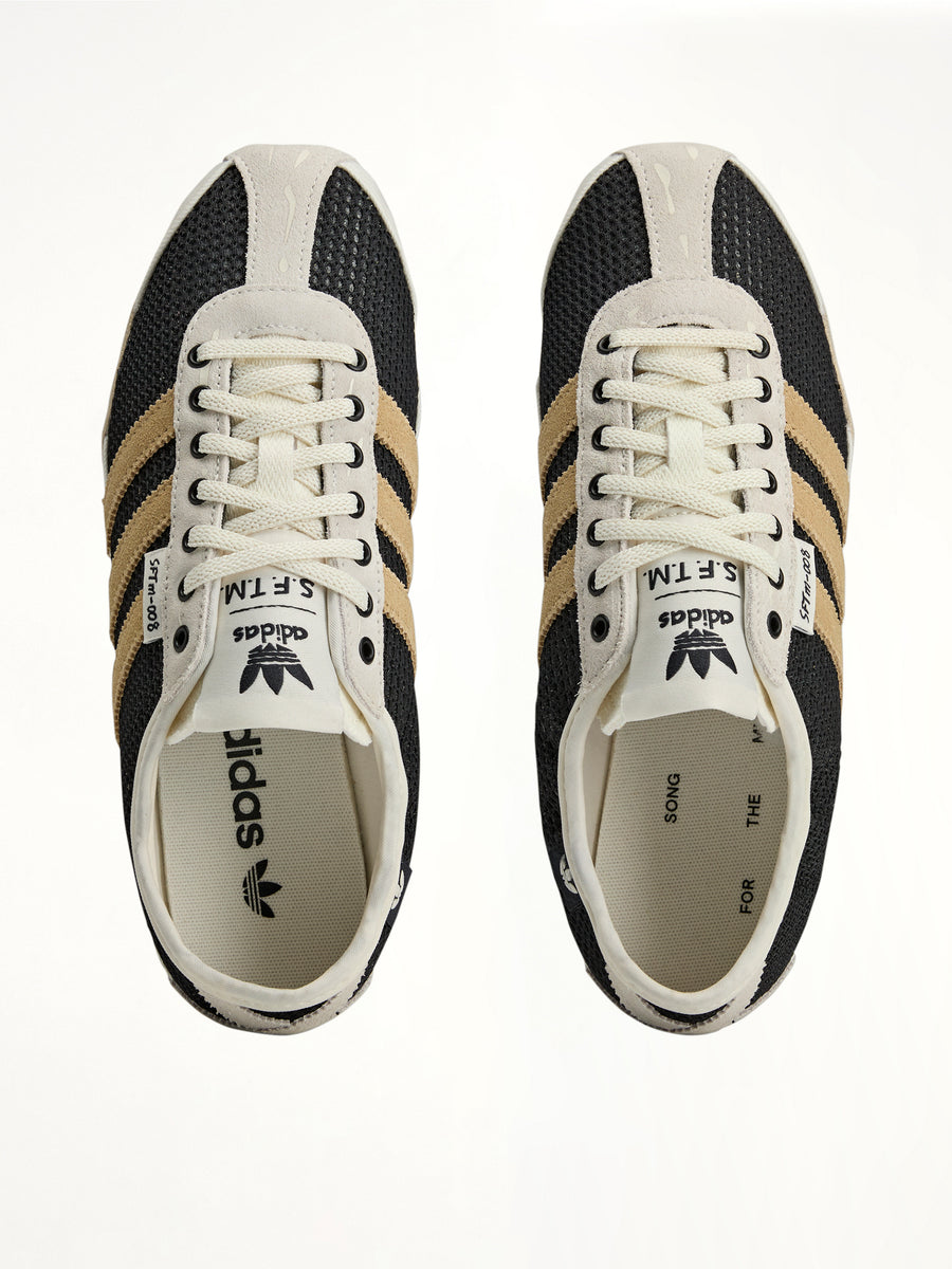 Adidas x SFTM Tokyo Sneaker in Core Black/Beige