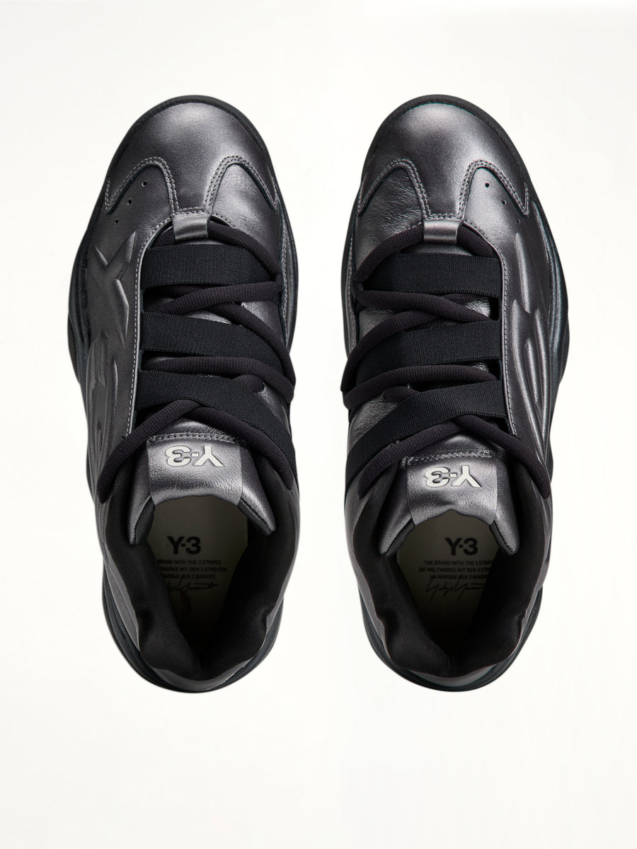 Y-3 Megaball Sneaker in Silver