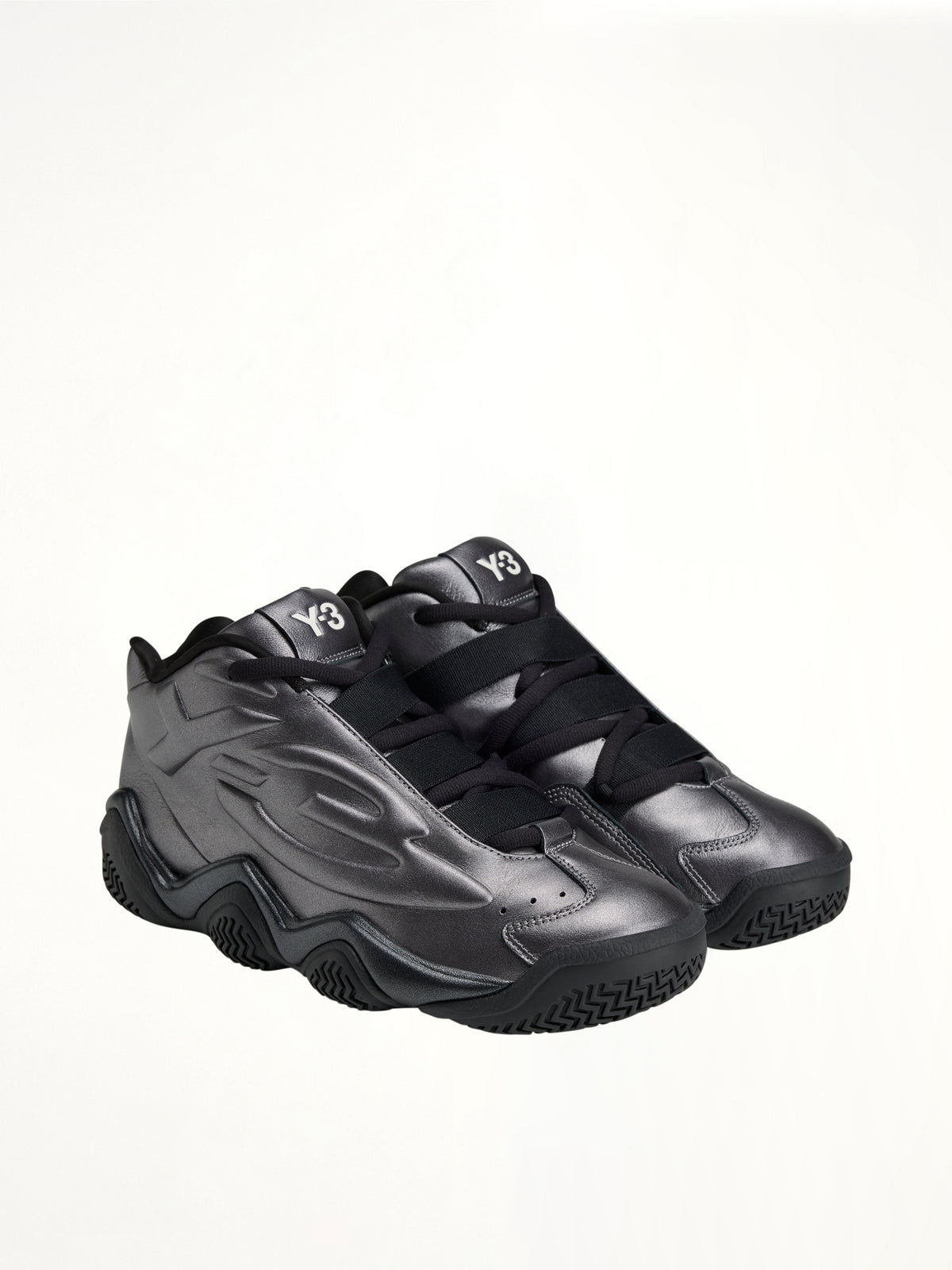 Y-3 Megaball Sneaker in Silver
