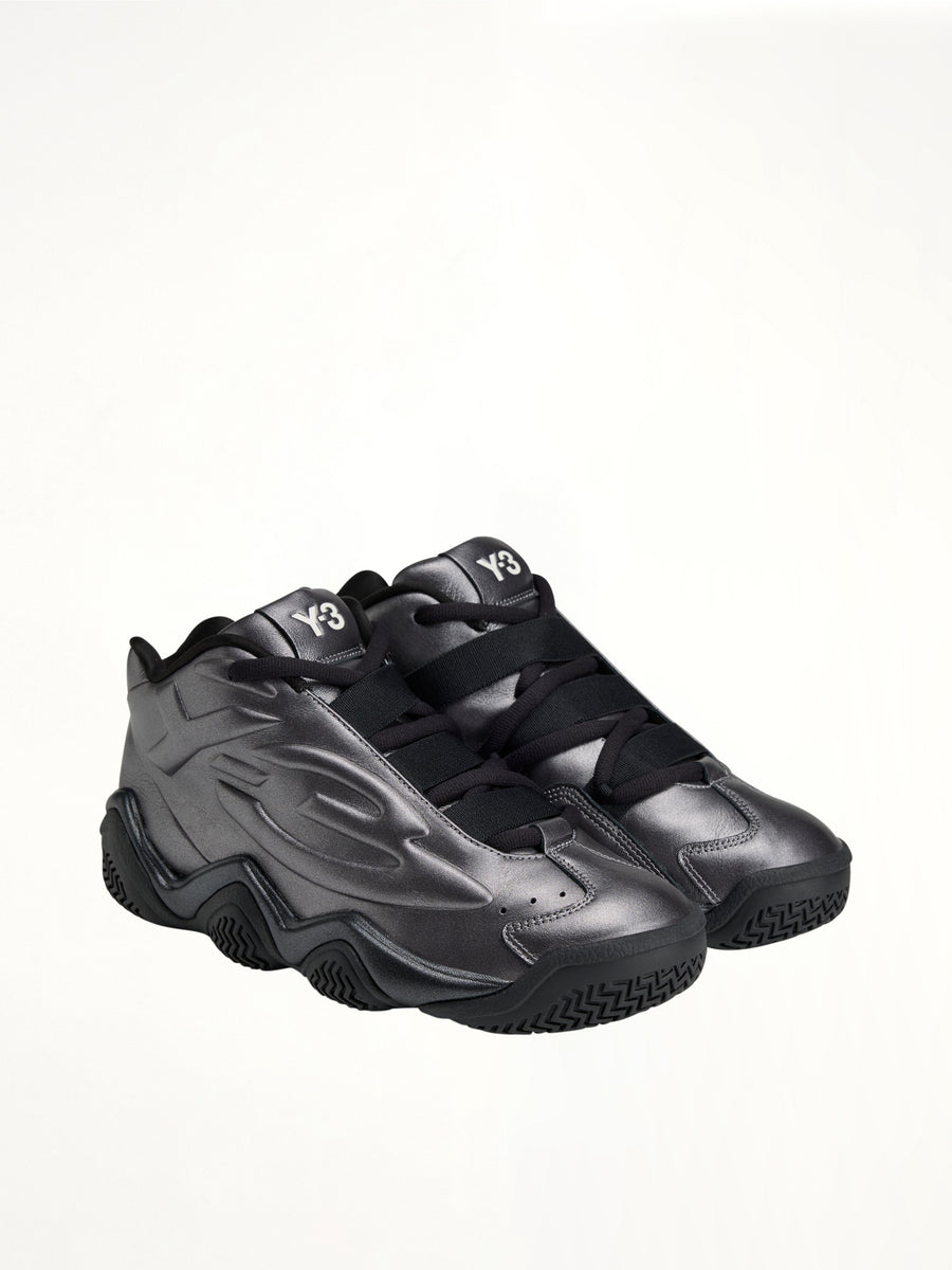 Y-3 Megaball Sneaker in Silver