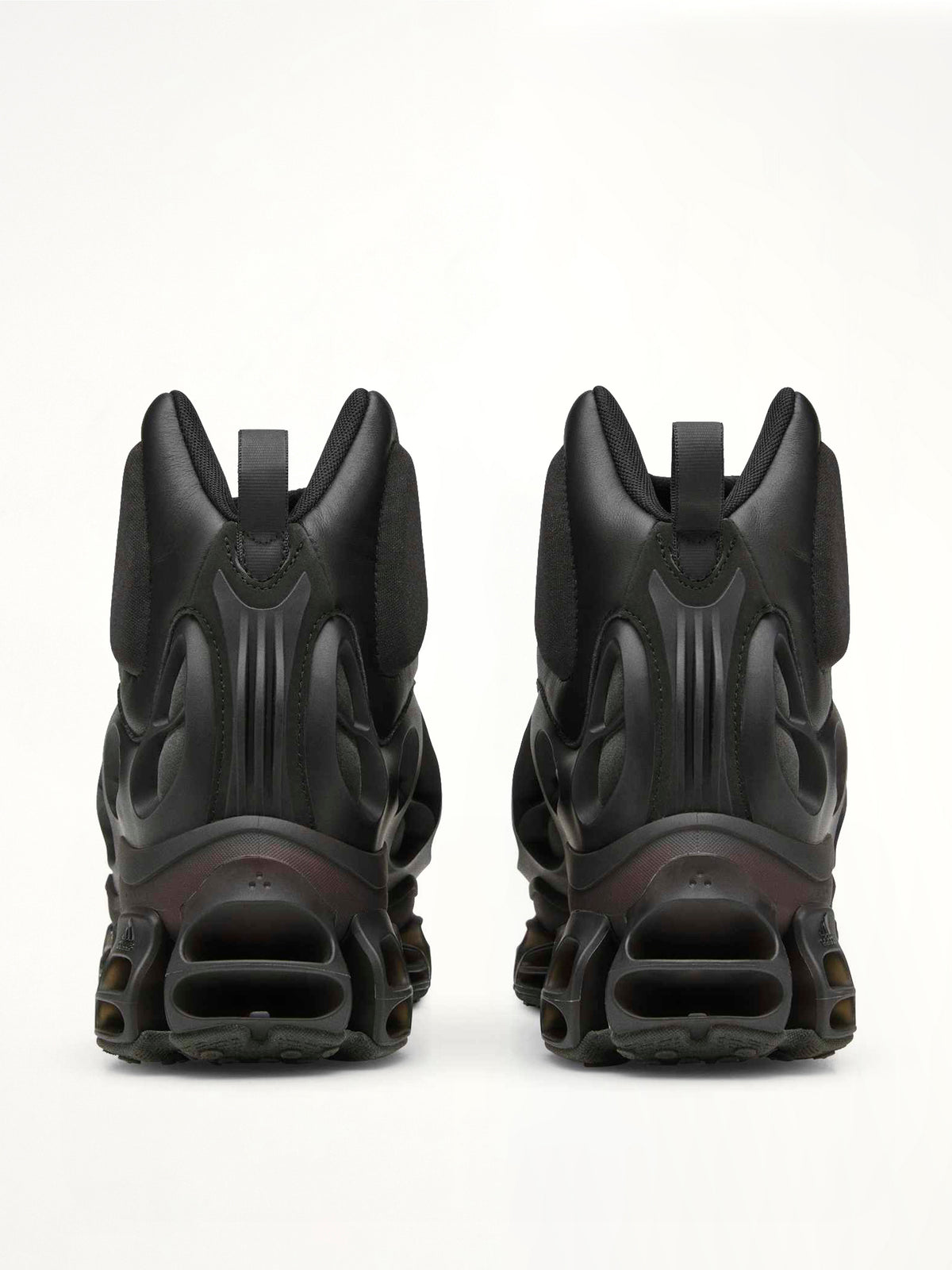Adidas x Chavarria Mega Mid Sneaker in Core Black