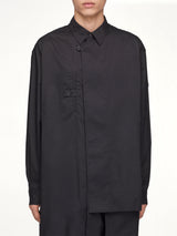 Adaptive Cotton Shirt in Black