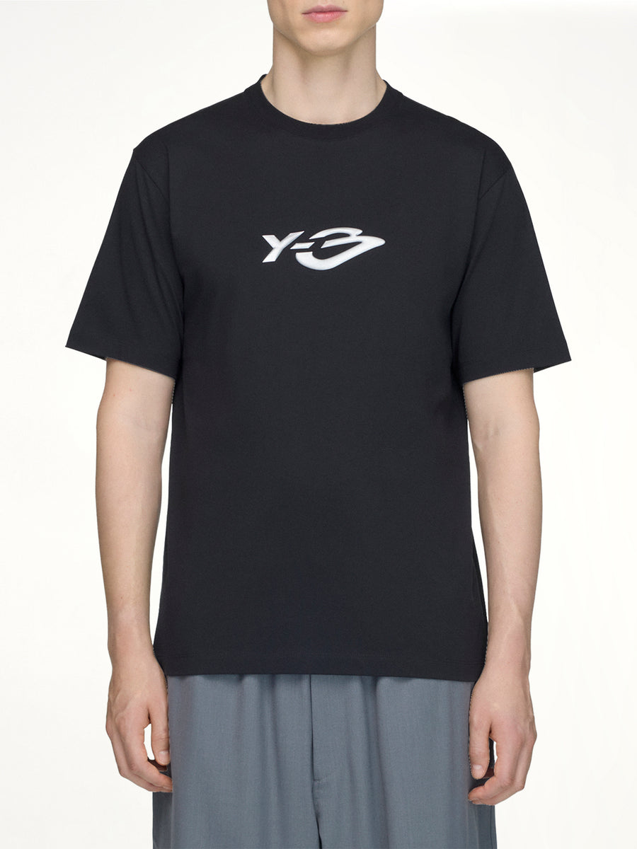 Liquid Logo LS T-Shirt in Black