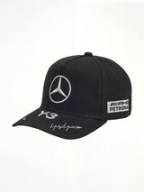 Y-3 x Mercedes 黑色赛车帽