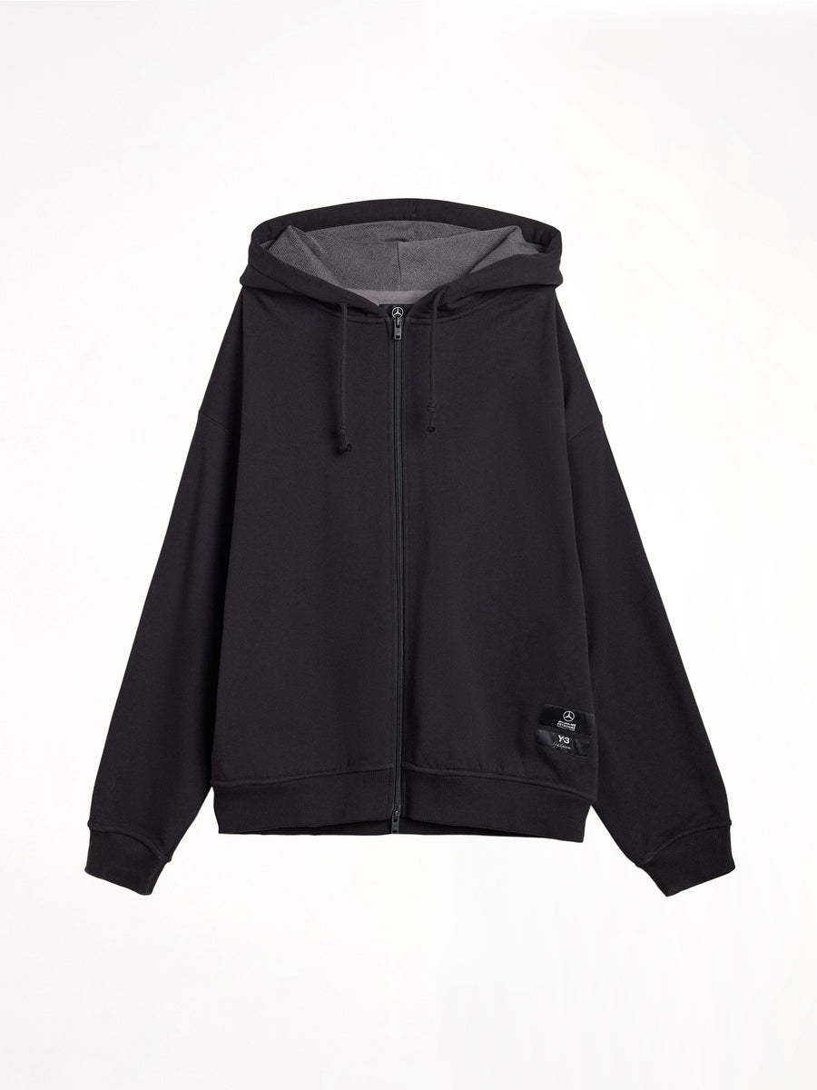 F1 Zip Hoodie in Black