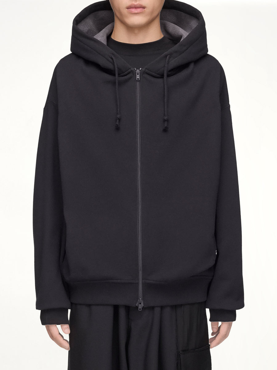 F1 Zip Hoodie in Black