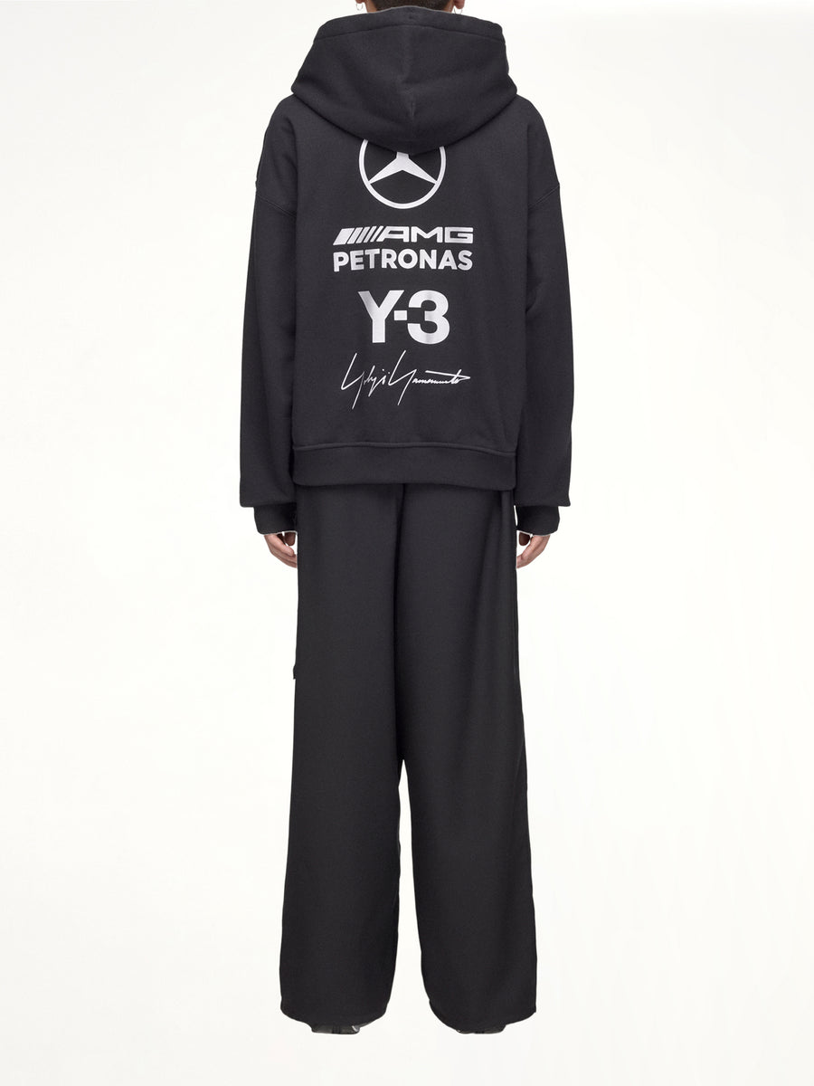 F1 Zip Hoodie in Black