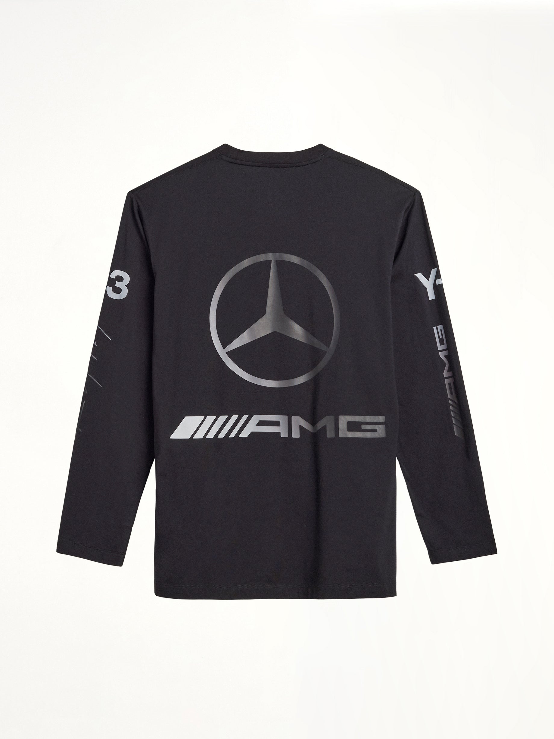 Y-3 F1 Chaos LS T-Shirt in Black from MARAIS