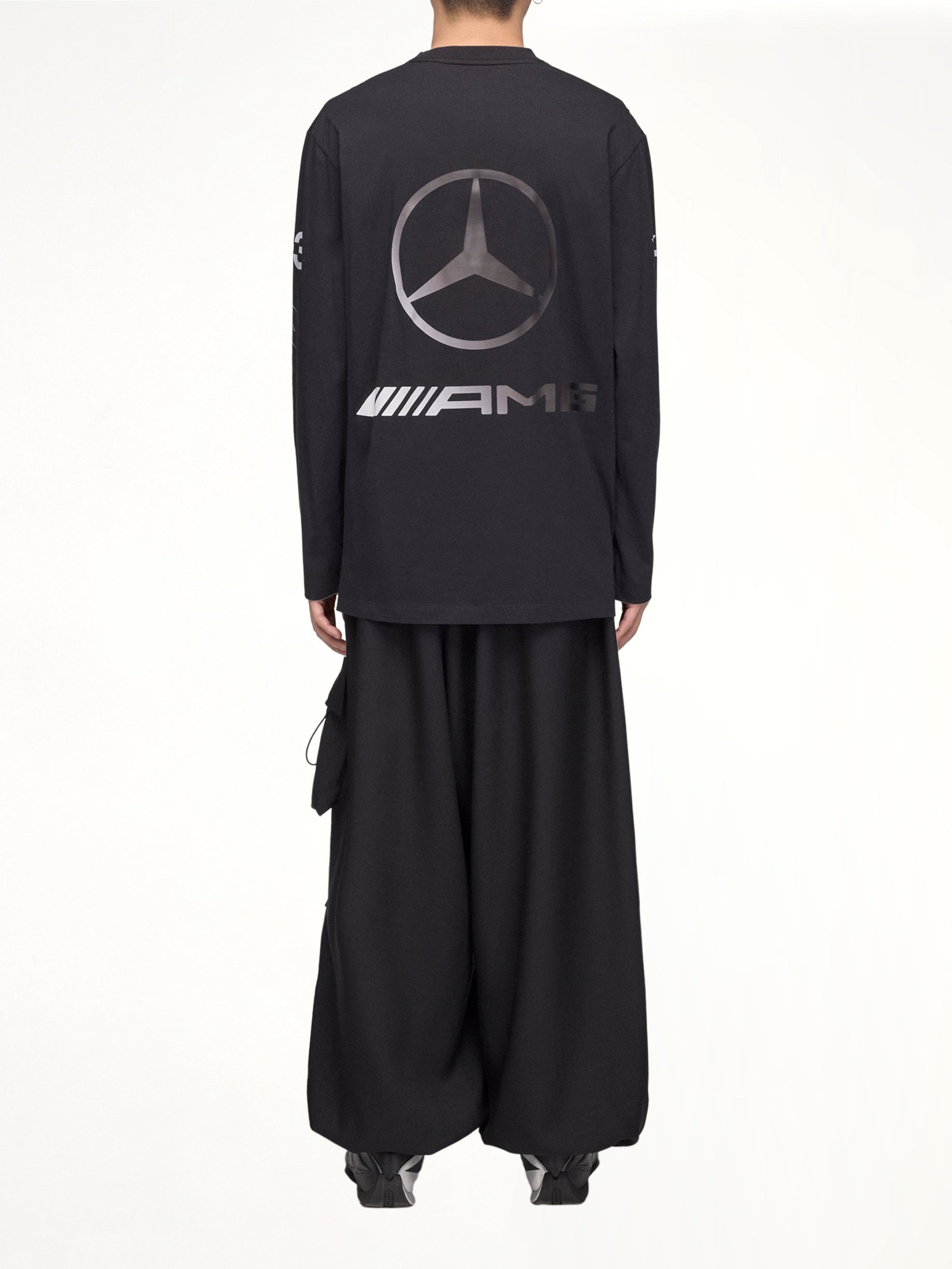 Y-3 F1 Chaos LS T-Shirt in Black from MARAIS