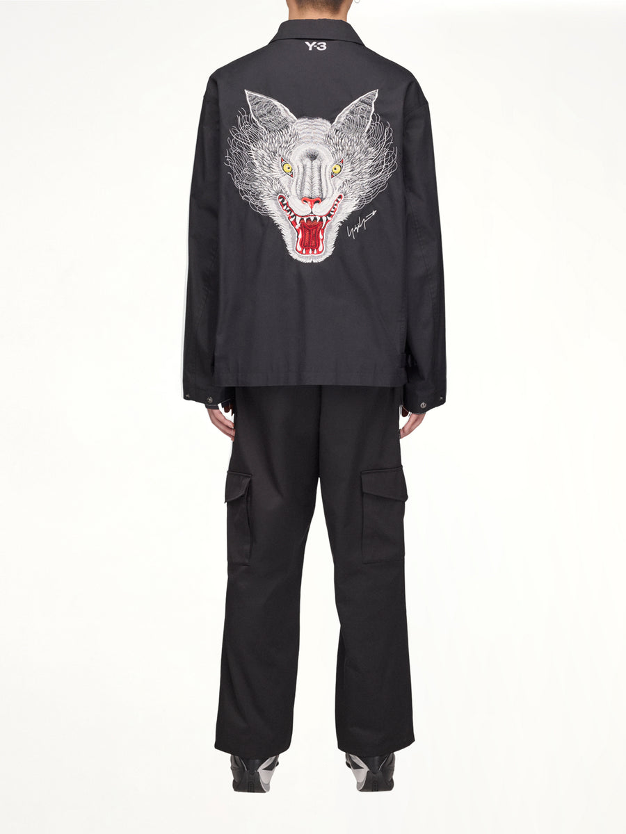 F1 Wolf Jacket in Black