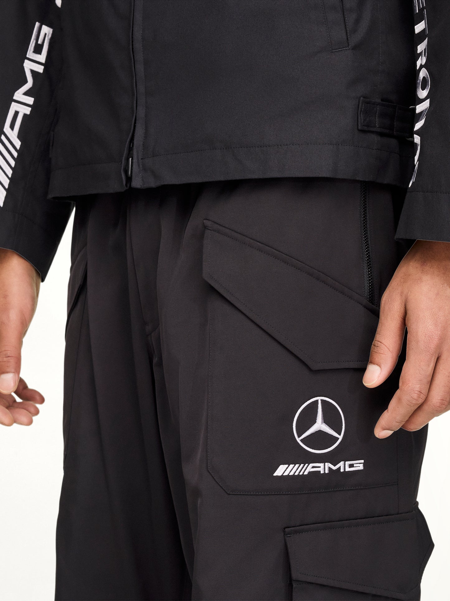 F1 Cargo Pants in Black