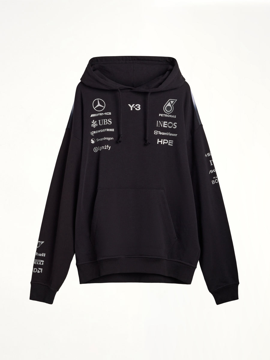 F1 Team Hoodie in Black