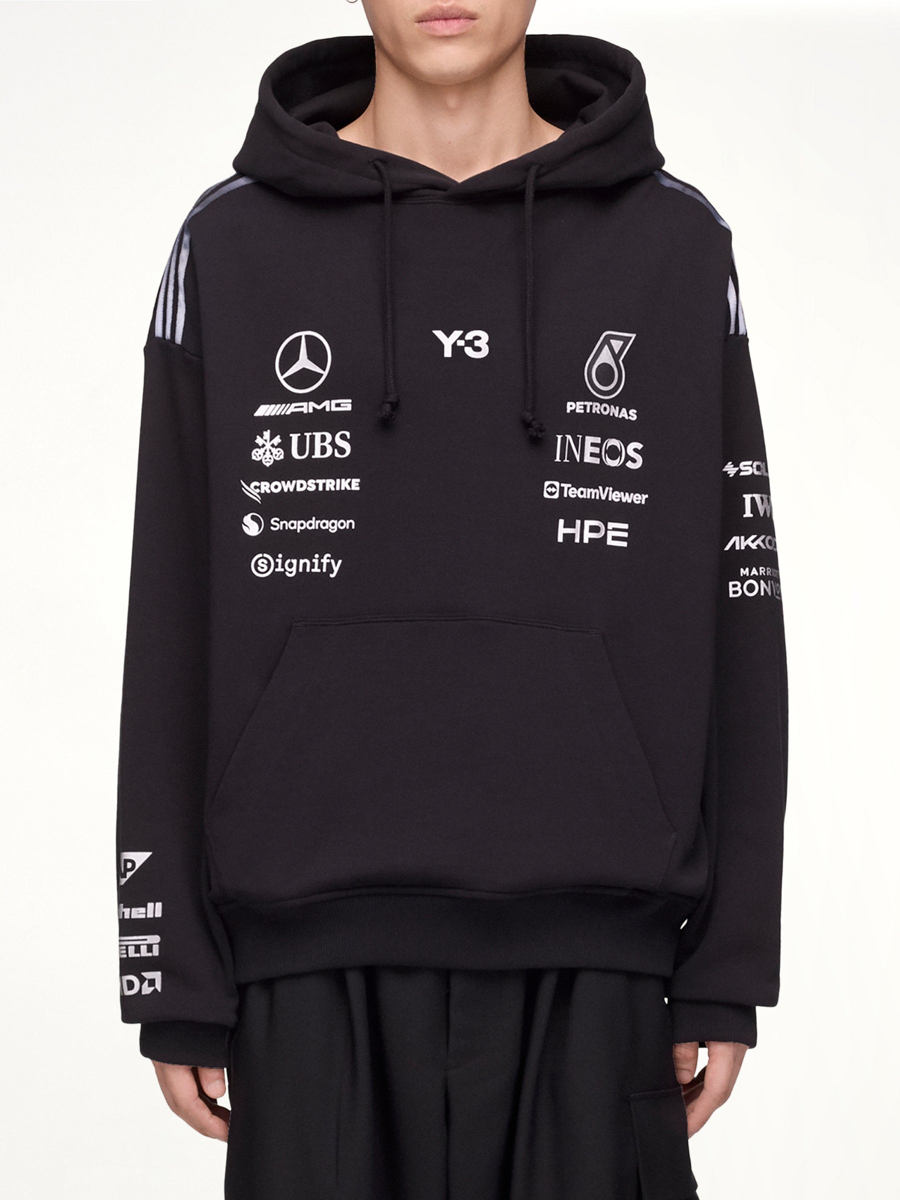 F1 车队黑色连帽衫