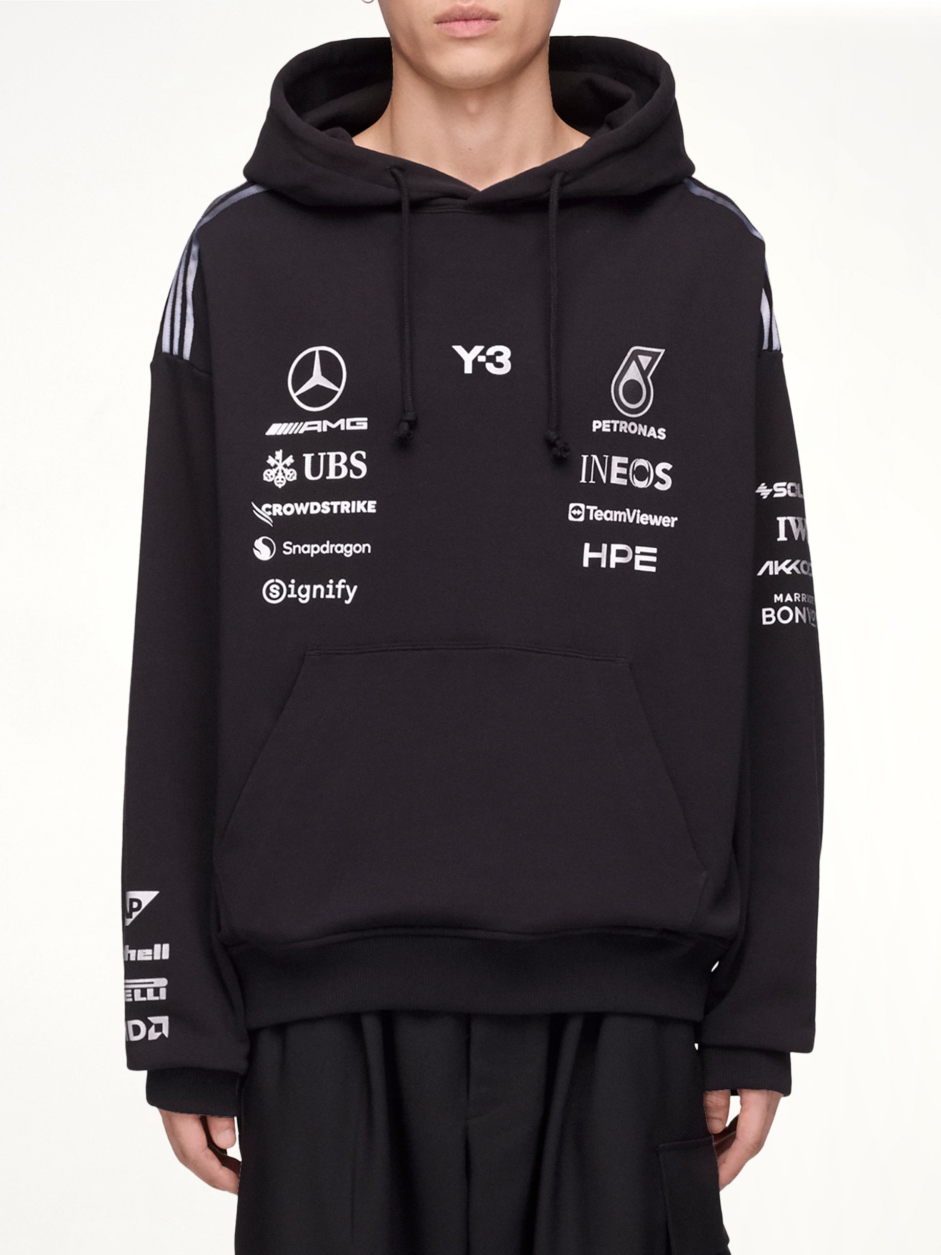 F1 车队黑色连帽衫