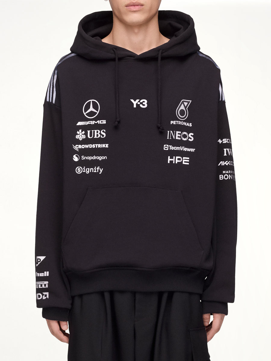 F1 Team Hoodie in Black