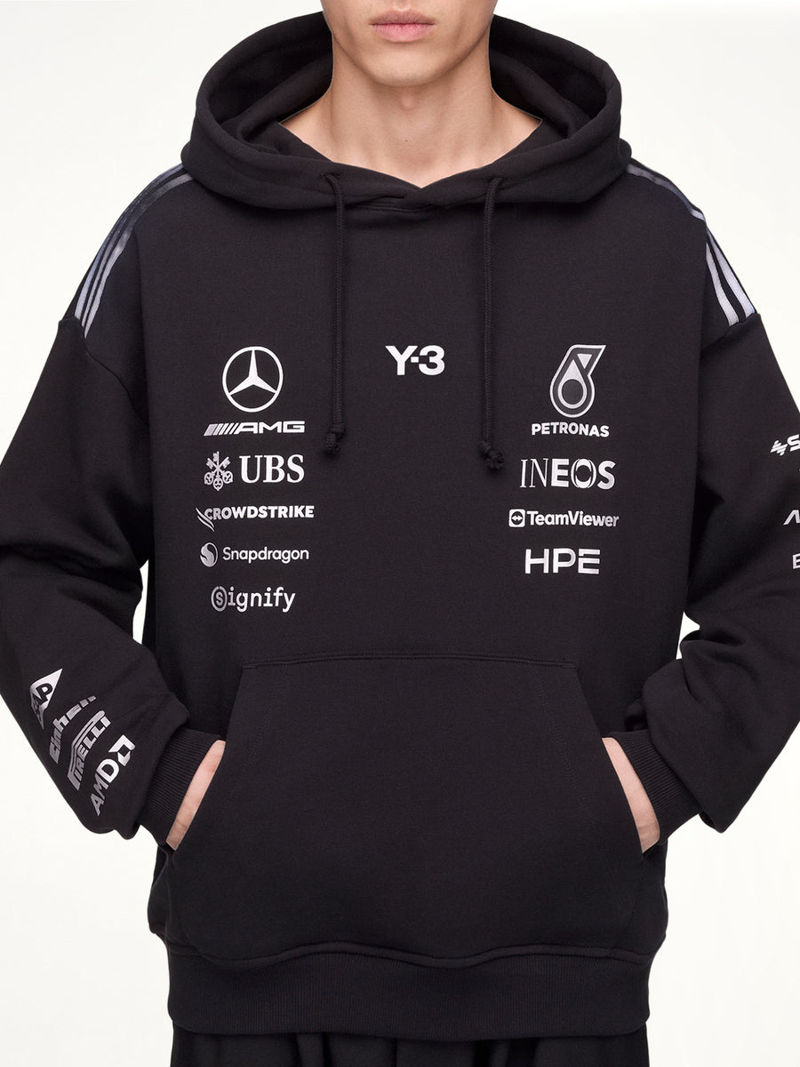 F1 Team Hoodie in Black