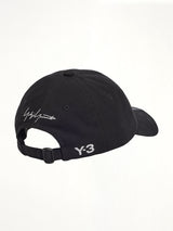 Y-3 X 메르세데스 아빠 모자 블랙