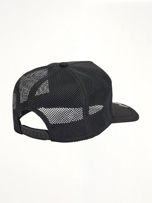 Y-3 X Mercedes Trucker Cap in Black