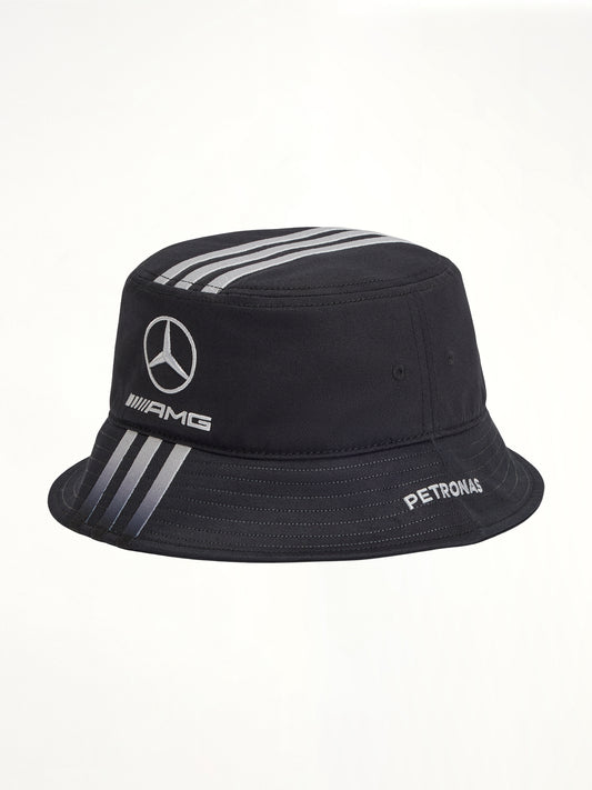Y-3 x Mercedes Bucket Hat in Black