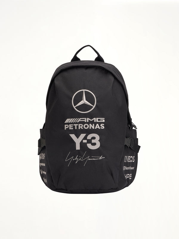 Y-3 x Mercedes Backpack in Black