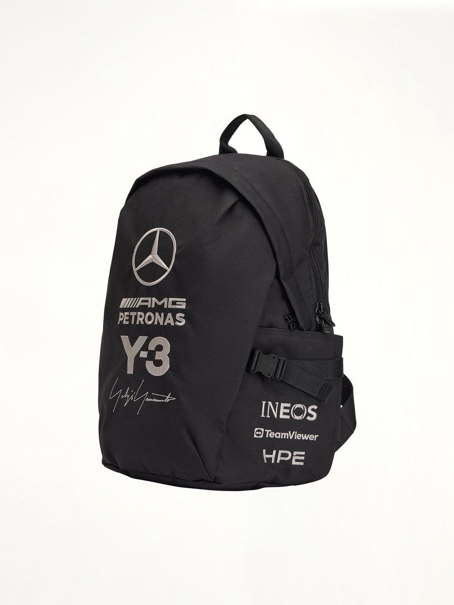Y-3 x Mercedes Backpack in Black