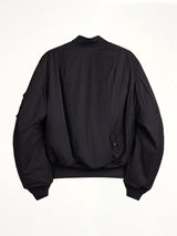 Y-3 Nylon Bomber Jacket in Black
