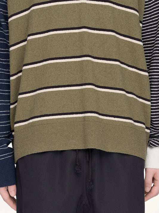 Adidas x SFTM ADI007 LS T-Shirt in Olive Strata