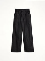 Y-3 Denim Pants in Black