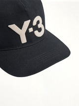 Y-3 Trucker Cap in Black