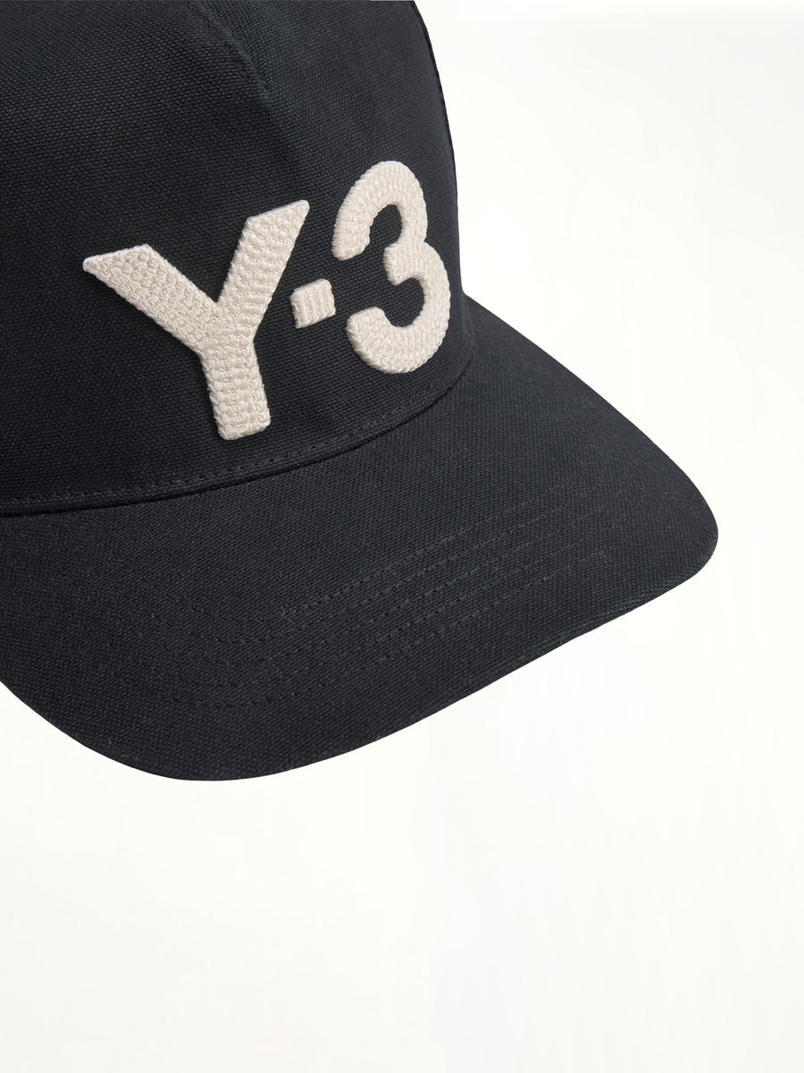 Y-3 Trucker Cap in Black