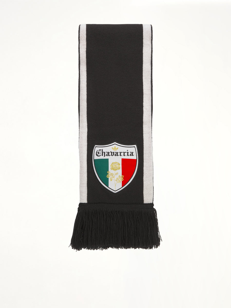 Adidas x Chavarria Scarf in Black/Better Scarlet/Collegiate Green