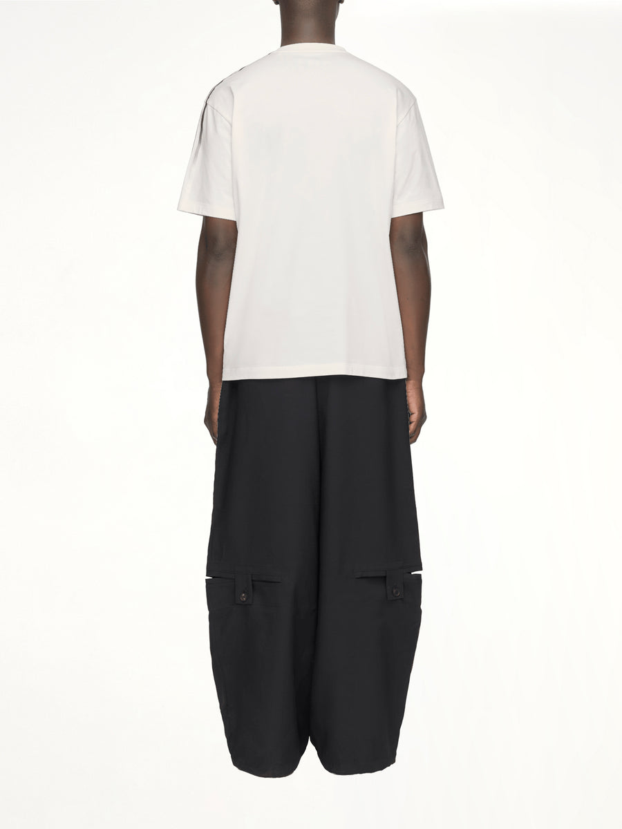 Gradient 3 Stripes T-Shirt in Chalk White