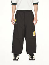 Adidas x Chavarria Oversized Woven Anthem Trackpant in Black