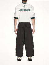 Adidas x Chavarria Oversized Woven Anthem Trackpant in Black