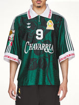 Adidas x Chavarria Soccer Mexico Jersey in Collegiate Green