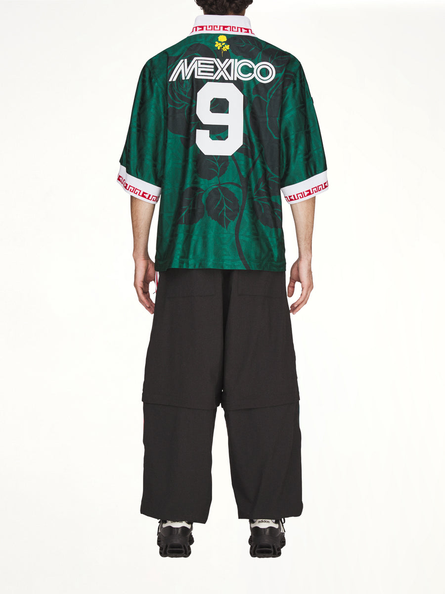 Adidas x Chavarria Soccer Mexico Jersey in Collegiate Green
