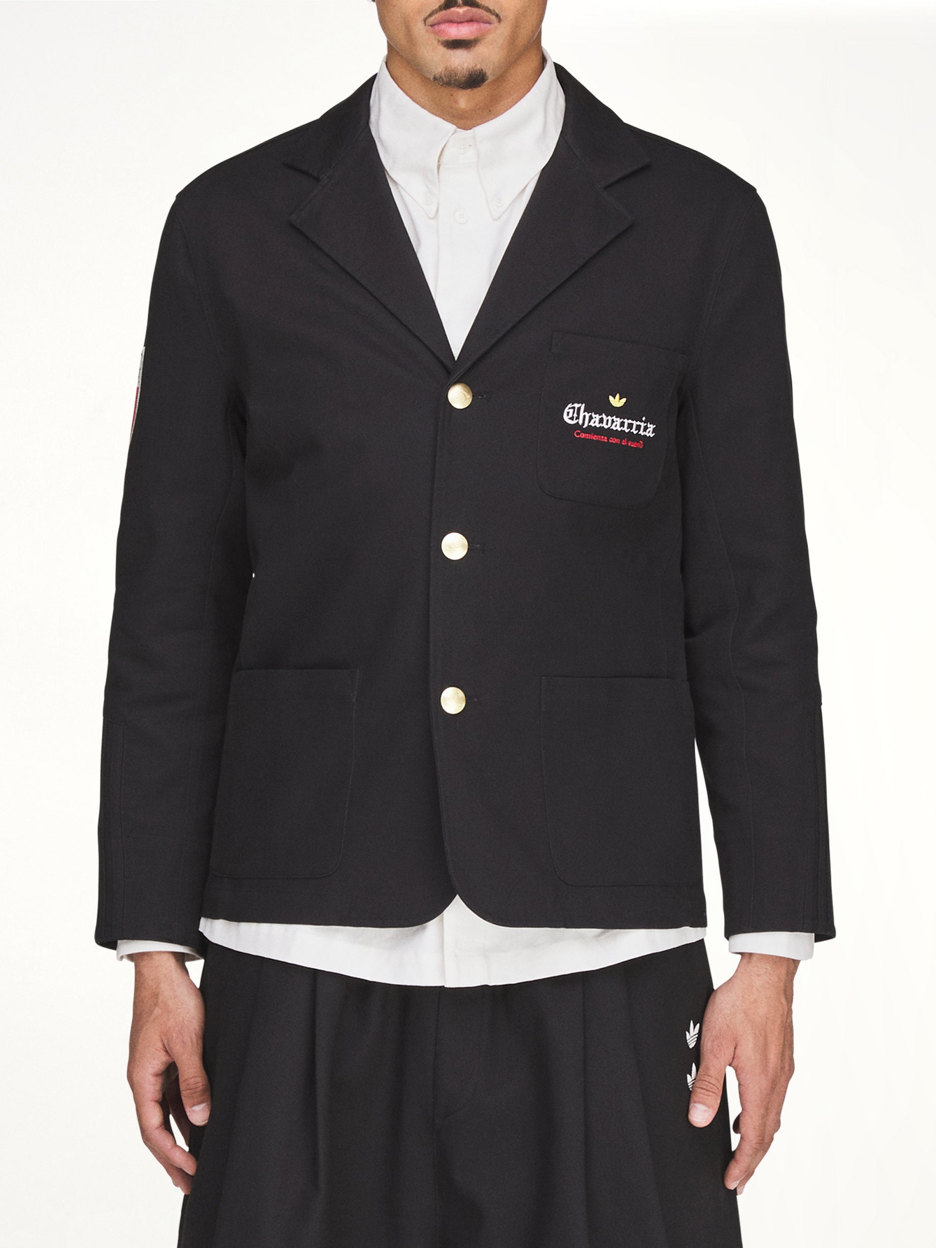 Adidas x Chavarria Players Blazer in Black