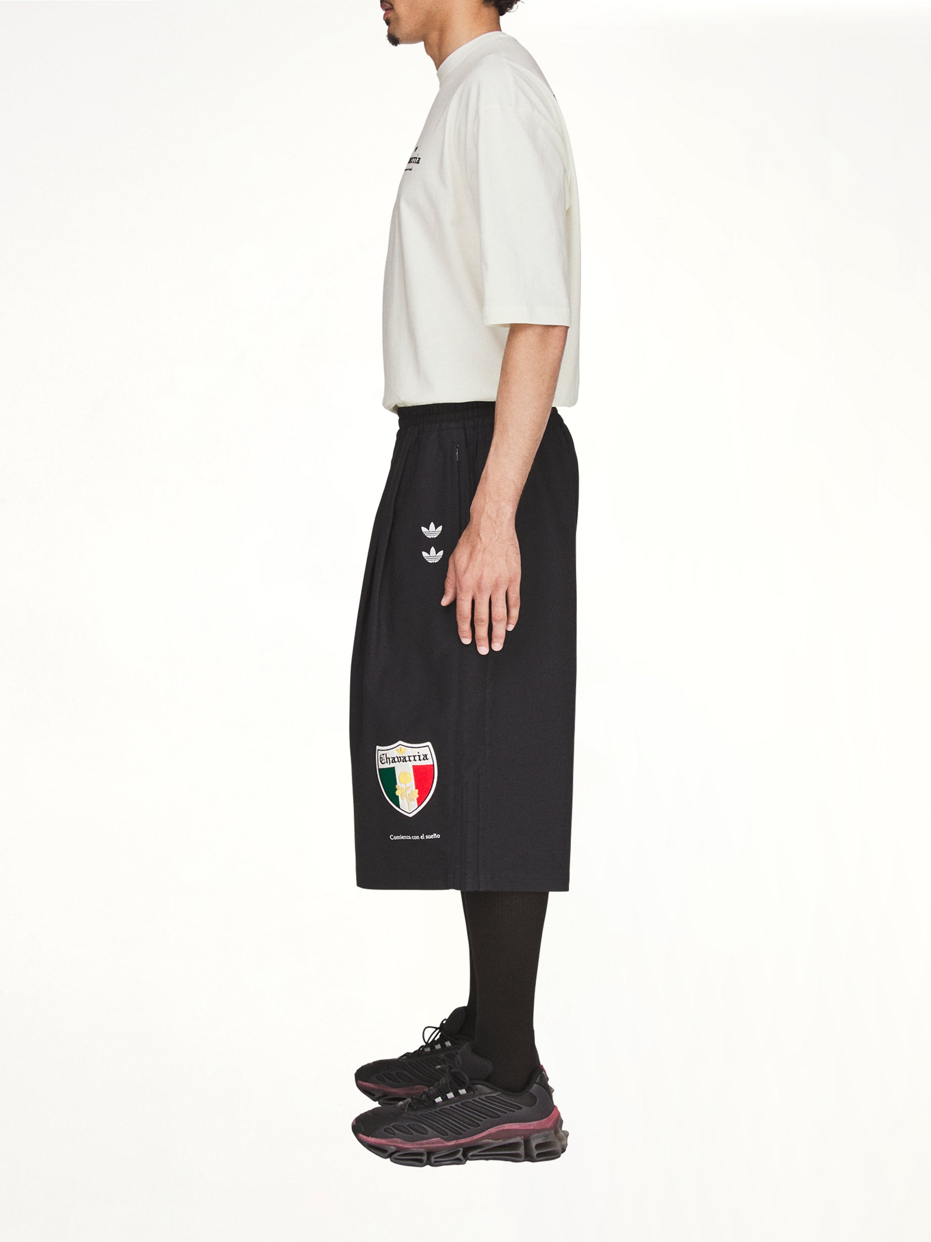 WILLY CHAVARRIA - Adidas Long Twill Short in Black |MARAIS