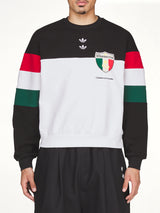 Adidas x Chavarria Crew Sweatshirt in Black/White