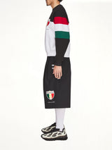 Adidas x Chavarria Crew Sweatshirt in Black/White