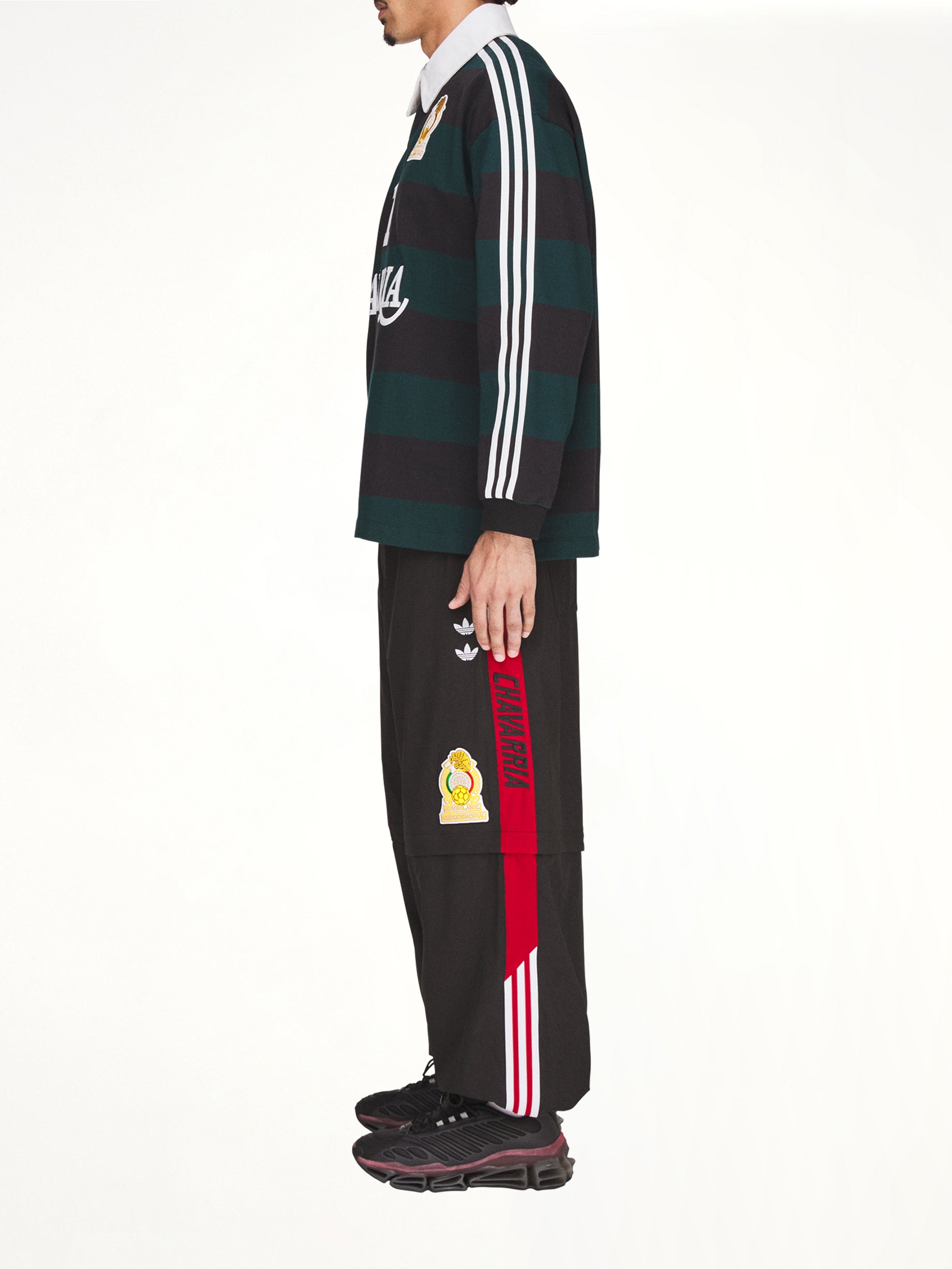 Adidas x Chavarria Portero Rugby Longsleeve in Black