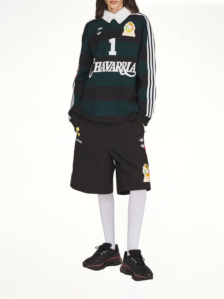 Adidas x Chavarria Portero Rugby Longsleeve in Black